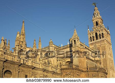 "Giralda and Cathedral, Seville, Seville province, Andalucia, Spain, Europe" View Large Photo Image Stock Image - "Giralda and Cathedral, Seville, Seville province, Andalucia, Spain, Europe". Fotosearch