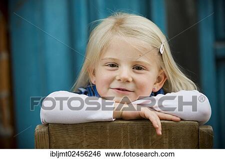 "Girl, 4 years old, portrait" View Large Photo Image Stock Photograph - "Girl, 4 years old, portrait". Fotosearch