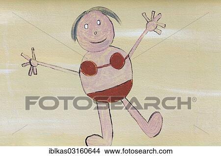 "Girl in a bikini, children's drawing, Zoutelande, Zeeland province, The Netherlands, Europe" View Large Photo Image Picture - "Girl in a bikini, children's drawing, Zoutelande, Zeeland province, The Netherlands, Europe". Fotosearch