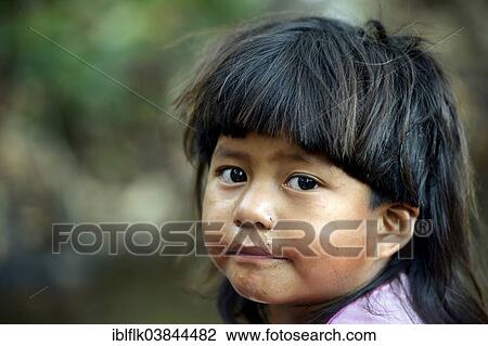 "Girl of the Xavantes people, portrait, village of Nova Vida near the mission of Sangradouro, Primavera do Leste, Mato Grosso, Brazil, South America" View Large Photo Image Stock Image - "Girl of the Xavantes people, portrait, village of Nova Vida near the mission of Sangradouro, Primavera do Leste, Mato Grosso, Brazil, South America". Fotosearch