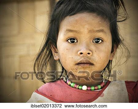 "Girl, portrait, Laos, Southeast Asia, Asia" View Large Photo Image Stock Image - "Girl, portrait, Laos, Southeast Asia, Asia". Fotosearch