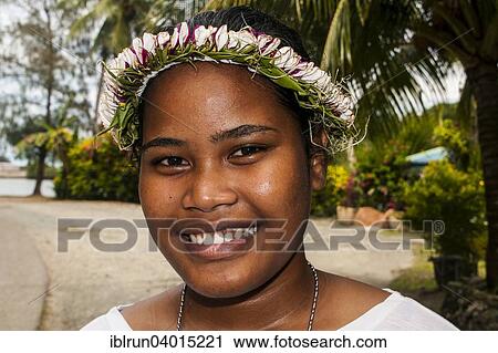 "Girl with flowers in her hair, Yap Island, Caroline Islands, Micronesia, Oceania" View Large Photo Image Stock Image - "Girl with flowers in her hair, Yap Island, Caroline Islands, Micronesia, Oceania". Fotosearch