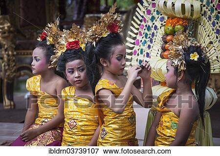 "Girls at a Barong dance taking pictures, Ubud, Bali, Indonesia, Asia" View Large Photo Image Stock Photo - "Girls at a Barong dance taking pictures, Ubud, Bali, Indonesia, Asia". Fotosearch