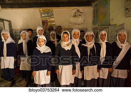 "Girls at a middle school, Nubra Valley, near Turtuk, Ladakh, Jammu and Kashmir, India, Asia" View Large Photo Image Picture - "Girls at a middle school, Nubra Valley, near Turtuk, Ladakh, Jammu and Kashmir, India, Asia". Fotosearch