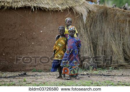 "Girls in a village, Garoua, North Region, Cameroon, Africa" View Large Photo Image Stock Image - "Girls in a village, Garoua, North Region, Cameroon, Africa". Fotosearch
