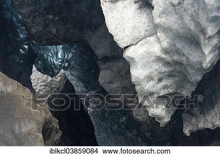 "Glacier cave, detail, Vatnajokull, Iceland, Europe" View Large Photo Image Picture - "Glacier cave, detail, Vatnajokull, Iceland, Europe". Fotosearch