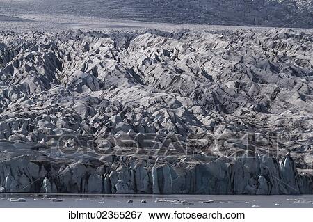 "Glacier tongue of Flaajoekull, South Iceland, Iceland, Europe" View Large Photo Image Stock Photo - "Glacier tongue of Flaajoekull, South Iceland, Iceland, Europe". Fotosearch