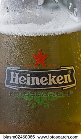Glass of Heineken beer View Large Photo Image Stock Photograph - Glass of Heineken beer. Fotosearch