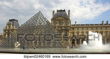 "Glass pyramid entrance of the Louvre, Paris, France, Europe" View Large Photo Image Stock Photo - "Glass pyramid entrance of the Louvre, Paris, France, Europe". Fotosearch