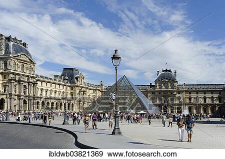 "Glass pyramid, Palais du Louvre, 1st Arrondissement, Paris, France, Europe" View Large Photo Image Stock Photo - "Glass pyramid, Palais du Louvre, 1st Arrondissement, Paris, France, Europe". Fotosearch