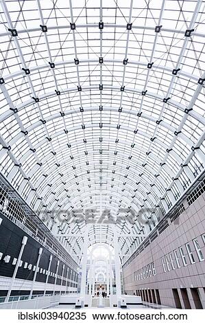 "Glass roof of the Galleria exhibition hall at the Frankfurt Messe, Frankfurt am Main, Hesse, Germany, Europe" View Large Photo Image Stock Photography - "Glass roof of the Galleria exhibition hall at the Frankfurt Messe, Frankfurt am Main, Hesse, Germany, Europe". Fotosearch