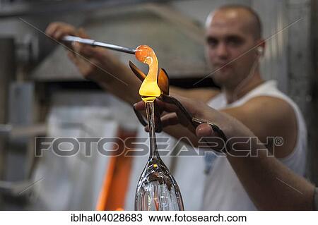 "Glassblowers in the Orrefors Kosta Boda, Smaland, Sweden, Europe" View Large Photo Image Stock Image - "Glassblowers in the Orrefors Kosta Boda, Smaland, Sweden, Europe". Fotosearch