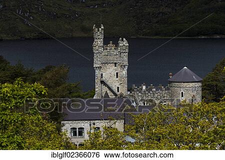 "Glenveagh Castle, Glenveagh National Park, County Donegal, Republic of Ireland" View Large Photo Image Stock Photograph - "Glenveagh Castle, Glenveagh National Park, County Donegal, Republic of Ireland". Fotosearch