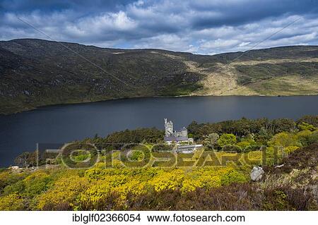 "Glenveagh Castle on Lough Beagh, County Donegal, Republic of Ireland, Europe" View Large Photo Image Picture - "Glenveagh Castle on Lough Beagh, County Donegal, Republic of Ireland, Europe". Fotosearch