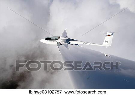 "Glider type ASH 26 E above the clouds, Ratzeburg, Schleswig-Holstein, Germany, Europe" View Large Photo Image Stock Photo - "Glider type ASH 26 E above the clouds, Ratzeburg, Schleswig-Holstein, Germany, Europe". Fotosearch