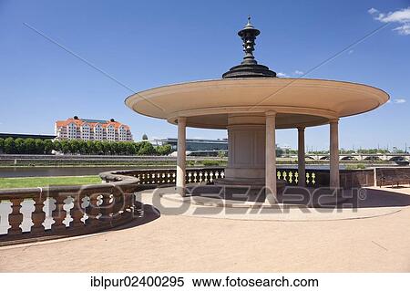 "Glockenspiel Pavilion on the river bank at Neustadt, Dresden, Saxony, Germany, Europe" View Large Photo Image Stock Photography - "Glockenspiel Pavilion on the river bank at Neustadt, Dresden, Saxony, Germany, Europe". Fotosearch