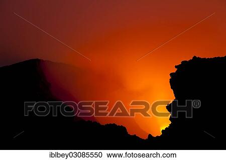 "Glow of the lava lake boiling in the crater of Mount Nyiragongo volcano, nahe Goma, Nord-Kivu, Congo, Democratic Republic of the Congo, Africa" View Large Photo Image Stock Image - "Glow of the lava lake boiling in the crater of Mount Nyiragongo volcano, nahe Goma, Nord-Kivu, Congo, Democratic Republic of the Congo, Africa". Fotosearch