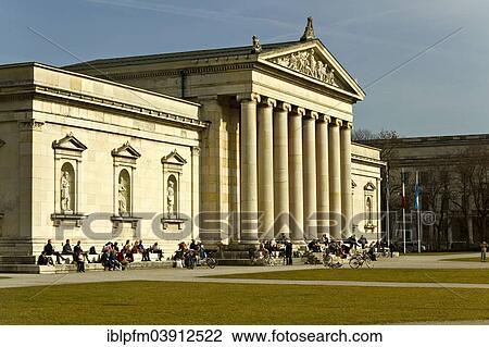 "Glyptothek, Konigsplatz square, Munich, Upper Bavaria, Bavaria, Germany, Europe" View Large Photo Image Stock Image - "Glyptothek, Konigsplatz square, Munich, Upper Bavaria, Bavaria, Germany, Europe". Fotosearch