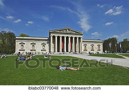 "Glyptothek, Munich, Bavaria, Germany, Europe" View Large Photo Image Stock Photo - "Glyptothek, Munich, Bavaria, Germany, Europe". Fotosearch