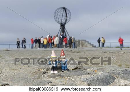 "Gnomes in front of the globe on North Cape platform, Nordkapp, Norway, Europe" View Large Photo Image Stock Photo - "Gnomes in front of the globe on North Cape platform, Nordkapp, Norway, Europe". Fotosearch