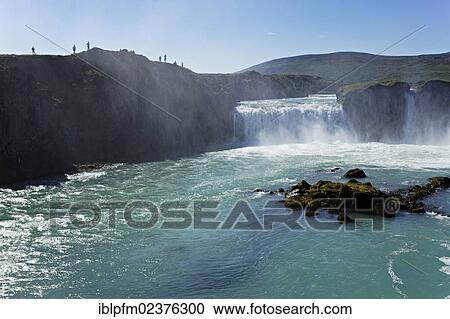 "Godafoss waterfall, Iceland, Europe" View Large Photo Image Stock Image - "Godafoss waterfall, Iceland, Europe". Fotosearch