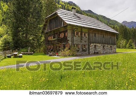 "Goessbauer farmhouse in Goessgraben, Maltatal, Malta, Spittal an der Drau, Carinthia, Austria, Europe" View Large Photo Image Stock Photo - "Goessbauer farmhouse in Goessgraben, Maltatal, Malta, Spittal an der Drau, Carinthia, Austria, Europe". Fotosearch
