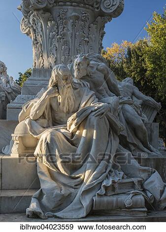 "Goethe monument, sculpture group Faust and Mephistopheles, marble, 1904, sculptor Gustav Eberlein, Pinciano, Rome, Lazio, Italy, Europe" View Large Photo Image Stock Photo - "Goethe monument, sculpture group Faust and Mephistopheles, marble, 1904, sculptor Gustav Eberlein, Pinciano, Rome, Lazio, Italy, Europe". Fotosearch