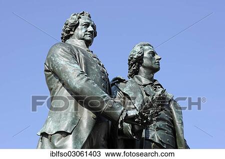 "Goethe-Schiller Monument, Weimar, Thuringia, Germany, Europe" View Large Photo Image Stock Image - "Goethe-Schiller Monument, Weimar, Thuringia, Germany, Europe". Fotosearch