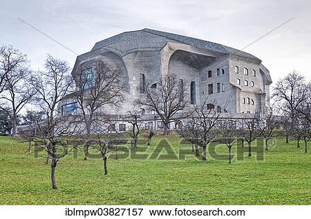 "Goetheanum, built from concrete, Arlesheim, Switzerland, Europe" View Large Photo Image Stock Photo - "Goetheanum, built from concrete, Arlesheim, Switzerland, Europe". Fotosearch