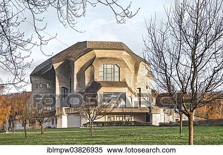 "Goetheanum, built from concrete, Arlesheim, Switzerland, Europe" View Large Photo Image Stock Photography - "Goetheanum, built from concrete, Arlesheim, Switzerland, Europe". Fotosearch