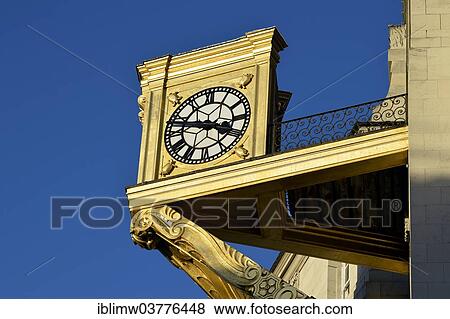 "Golden clock at Leeds Civic Hall, Leeds, West Yorkshire, England, United Kingdom, Europe" View Large Photo Image Stock Photo - "Golden clock at Leeds Civic Hall, Leeds, West Yorkshire, England, United Kingdom, Europe". Fotosearch