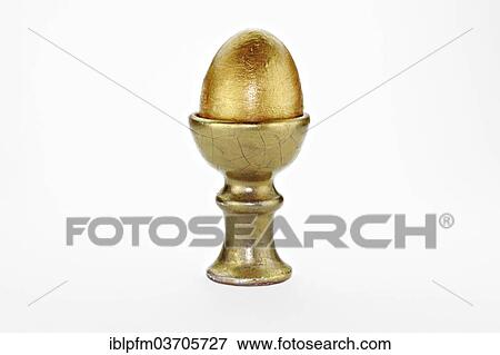 "Golden egg in an egg cup, Germany, Europe" View Large Photo Image Stock Photo - "Golden egg in an egg cup, Germany, Europe". Fotosearch