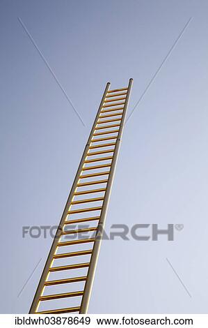 "Golden Ladder, sculpture by Raimund Ritz and Johannes Brunner, Duisburg, Ruhr Area, North Rhine-Westphalia, Germany, Europe" View Large Photo Image Stock Photo - "Golden Ladder, sculpture by Raimund Ritz and Johannes Brunner, Duisburg, Ruhr Area, North Rhine-Westphalia, Germany, Europe". Fotosearch