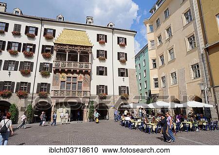 "Golden Roof, late Gothic alcove balcony, Innsbruck, Tyrol, Austria, Europe" View Large Photo Image Stock Image - "Golden Roof, late Gothic alcove balcony, Innsbruck, Tyrol, Austria, Europe". Fotosearch