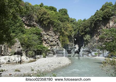 "Gole dell'Alcantara, Gole di Larderia, Alcantara Gorge, river, Sicily, Italy, Europe" View Large Photo Image Stock Image - "Gole dell'Alcantara, Gole di Larderia, Alcantara Gorge, river, Sicily, Italy, Europe". Fotosearch