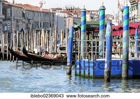 "Gondolas, Grand Canal, Venice, Veneto, Italy, Europe" View Large Photo Image Stock Image - "Gondolas, Grand Canal, Venice, Veneto, Italy, Europe". Fotosearch