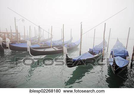 "Gondolas in the fog, Molo della Piazzetta, St Mark's Square, Piazza San Marco, Venice, Venezia, Veneto, Italy, Europe" View Large Photo Image Stock Image - "Gondolas in the fog, Molo della Piazzetta, St Mark's Square, Piazza San Marco, Venice, Venezia, Veneto, Italy, Europe". Fotosearch
