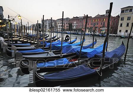 "Gondolas on the Grand Canal, Canal Grande, Venice, Venezia, Veneto, Italy, Europe" View Large Photo Image Stock Photography - "Gondolas on the Grand Canal, Canal Grande, Venice, Venezia, Veneto, Italy, Europe". Fotosearch