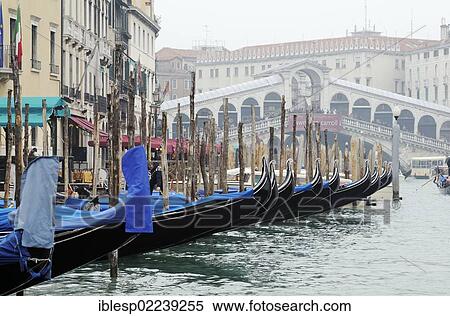 "Gondolas, Rialto Bridge, Canal Grande, Grand Canal, Venice, Venezia, Veneto, Italy, Europe" View Large Photo Image Stock Photography - "Gondolas, Rialto Bridge, Canal Grande, Grand Canal, Venice, Venezia, Veneto, Italy, Europe". Fotosearch
