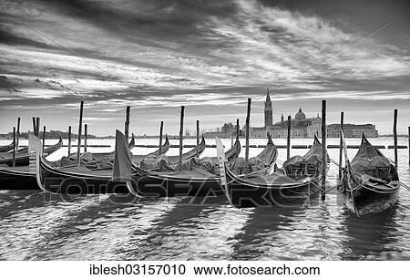 "Gondolas, San Giorgio Maggiore at back, Venice, Venezien, Italy, Europe" View Large Photo Image Stock Image - "Gondolas, San Giorgio Maggiore at back, Venice, Venezien, Italy, Europe". Fotosearch