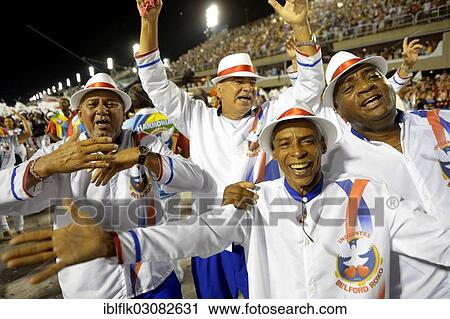 "Good-humoured men, members of the samba school Inocentes de Belford Rocho, Sambodromo, Rio de Janeiro, Brazil, South America" View Large Photo Image Stock Image - "Good-humoured men, members of the samba school Inocentes de Belford Rocho, Sambodromo, Rio de Janeiro, Brazil, South America". Fotosearch