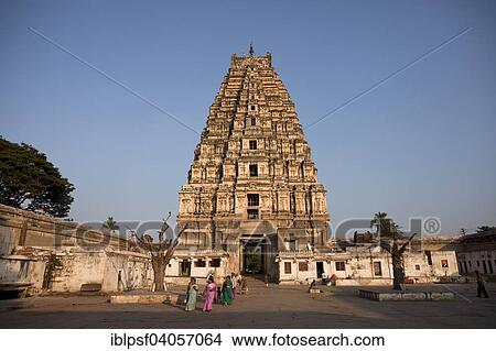 "Gopuram of the Virupaksha Temple, Hampi, Karnataka, India, Asia" View Large Photo Image Picture - "Gopuram of the Virupaksha Temple, Hampi, Karnataka, India, Asia". Fotosearch