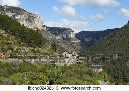 "Gorges de la Jonte, The Causses and the Cevennes, UNESCO World Heritage Site, Parc National des Cevennes, Cevennes National Park, Lozere, Languedoc-Roussillon, France, Europe" View Large Photo Image Stock Image - "Gorges de la Jonte, The Causses and the Cevennes, UNESCO World Heritage Site, Parc National des Cevennes, Cevennes National Park, Lozere, Languedoc-Roussillon, France, Europe". Fotosearch