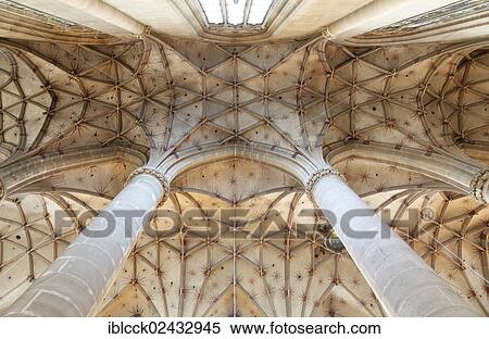 "Gothic Cathedral of the Holy Cross, northern side aisle, Schwaebisch Gmuend, Baden-Wuerttemberg, Germany, Europe" View Large Photo Image Stock Photography - "Gothic Cathedral of the Holy Cross, northern side aisle, Schwaebisch Gmuend, Baden-Wuerttemberg, Germany, Europe". Fotosearch