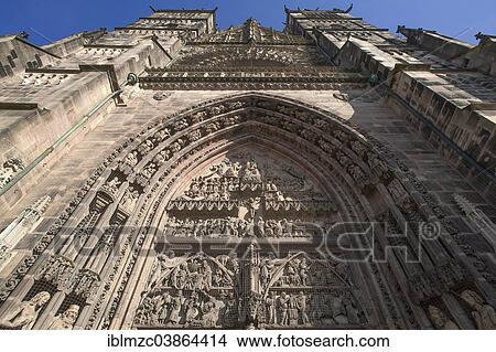 "Gothic main facade, Church of St. Lorenz, Nuremberg, Bavaria, Germany, Europe" View Large Photo Image Picture - "Gothic main facade, Church of St. Lorenz, Nuremberg, Bavaria, Germany, Europe". Fotosearch