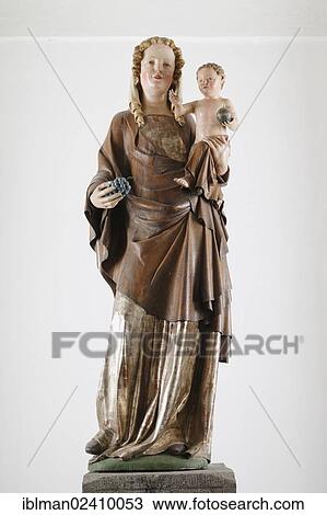"Gothic Schlierbacher Madonna in the cloister, Cistercian Abbey of Schlierbach, Traunviertel region, Upper Austria, Austria, Europe" View Large Photo Image Stock Image - "Gothic Schlierbacher Madonna in the cloister, Cistercian Abbey of Schlierbach, Traunviertel region, Upper Austria, Austria, Europe". Fotosearch