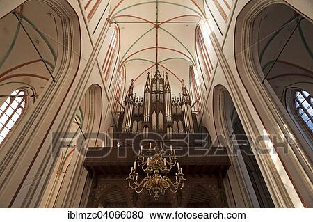 "Gothic vault, early 13th century, above the organ by Friedrich Ladegast, 1868, Schwerin Cathedral of St. Mary and St. John, Brick Gothic, 1248, Schwerin, Mecklenburg-Western Pomerania, Germany, Europe" View Large Photo Image Stock Image - "Gothic vault, early 13th century, above the organ by Friedrich Ladegast, 1868, Schwerin Cathedral of St. Mary and St. John, Brick Gothic, 1248, Schwerin, Mecklenburg-Western Pomerania, Germany, Europe". Fotosearch