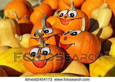 "Gourds, some with painted faces, Chiemgau, Upper Bavaria, Bavaria, Germany, Europe" View Large Photo Image Stock Image - "Gourds, some with painted faces, Chiemgau, Upper Bavaria, Bavaria, Germany, Europe". Fotosearch