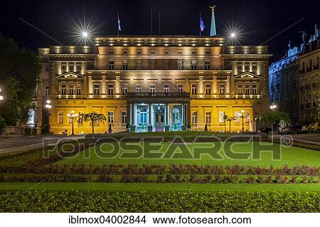 "Government Palace of the President, Savski Venac, New Belgrade, Belgrade, Serbia, Europe" View Large Photo Image Picture - "Government Palace of the President, Savski Venac, New Belgrade, Belgrade, Serbia, Europe". Fotosearch
