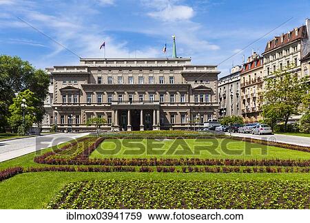 "Government Palace of the President, Savski Venac, New Belgrade, Belgrade, Serbia, Europe" View Large Photo Image Stock Photo - "Government Palace of the President, Savski Venac, New Belgrade, Belgrade, Serbia, Europe". Fotosearch